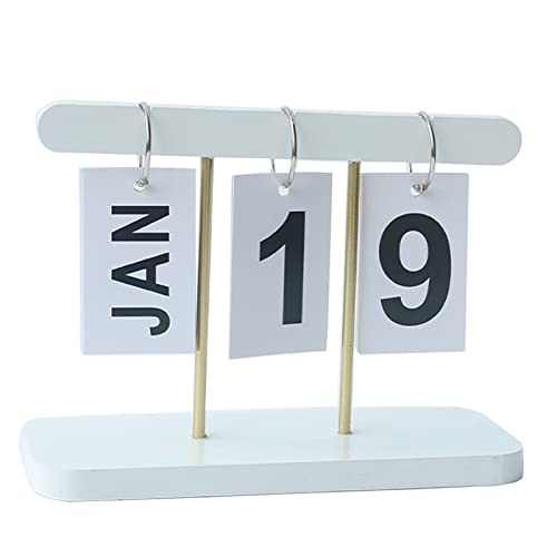 Calendario perpetuo para organizar el escritorio sin ocupar espacio 5