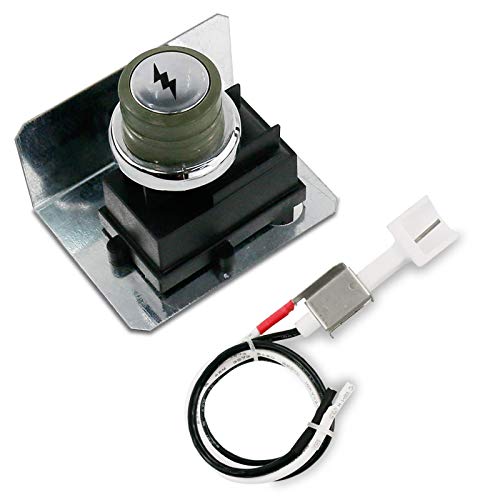 QuliMetal 67847 Igniter Kit for Weber Genesis 300 Series Grills with Side-Controls (2008-2010) Battery Igniter Kit for Genesis E310 E320 E330 with Ceramic Collector Box