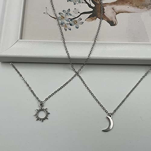 INENIMARTJ Back to School Jewelry Mommy and Me Necklace,Mother Daughter Son Necklace Set for 2,First Day of Kindergarten Necklace for Women Jewelry3