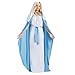 Fun World Costumes Women's Adult Mary Costume, White/Blue, One Size