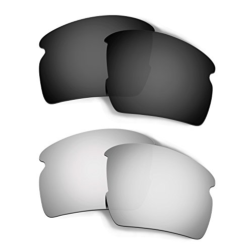 Verres de rechange pour Oakley Flak 2.0 XL noir et titane