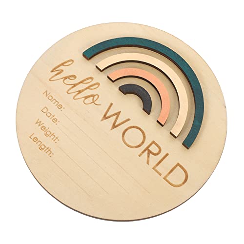 Hohopeti 赤ちゃんの誕生発表カード幼児シャワー 新生児のシャワーの写真支援