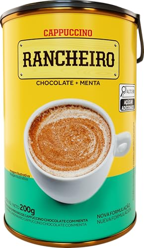 Cappuccino Rancheiro Sabor Chocolate com Menta 200g – Cremoso, Refrescante e Pronto para P... Cappuccino Rancheiro Sabor Chocolate com Menta 200g – Cremoso, Refrescante e Pronto para P...