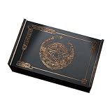 Biftektenbox Astrologie Holzkiste Astrologien Karten Aufbewahrungsbox Deko |