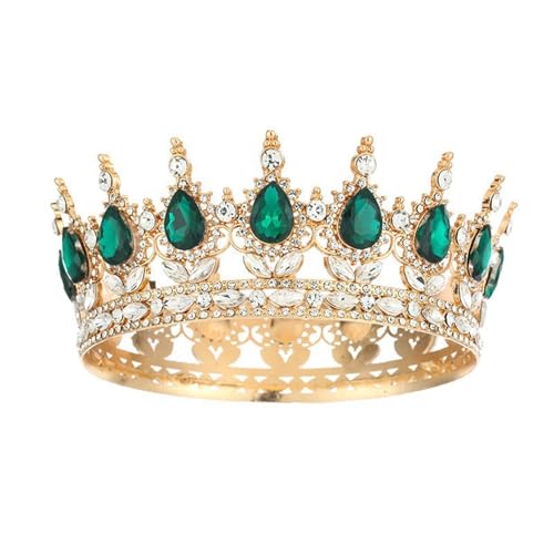 Sparkling Rhinestones Crowns for Women Prom Event Headpieces Costume Hair Accesories for Prom Event and Theme Parties Costume Cr