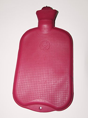 Image of Duckback ORIGINAL Hot Water Bag Red Non Electrical 2L - Ideal for Back pain /body ache /stomach NON-ELECTRICAL 2 L Hot Water Bag (Red)