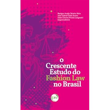 Capa do livro O crescente estudo do fashion law no Brasil