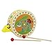WFF Spielzeug Drum Spielzeug for Kleinkinder, Kinder Musikinstrumente Spielzeug mit 2 Schlägel for 2 Jahre Alt und Up Jungen und Mädchen Baby-Geschenke (Color : Elephant)