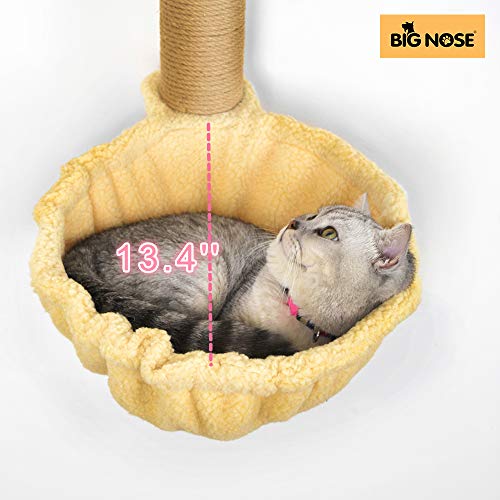 BIG NOSE- Cat Hammock Cat Tree Accessory Dia 13.4\'\' Washable - Thumbnail 4