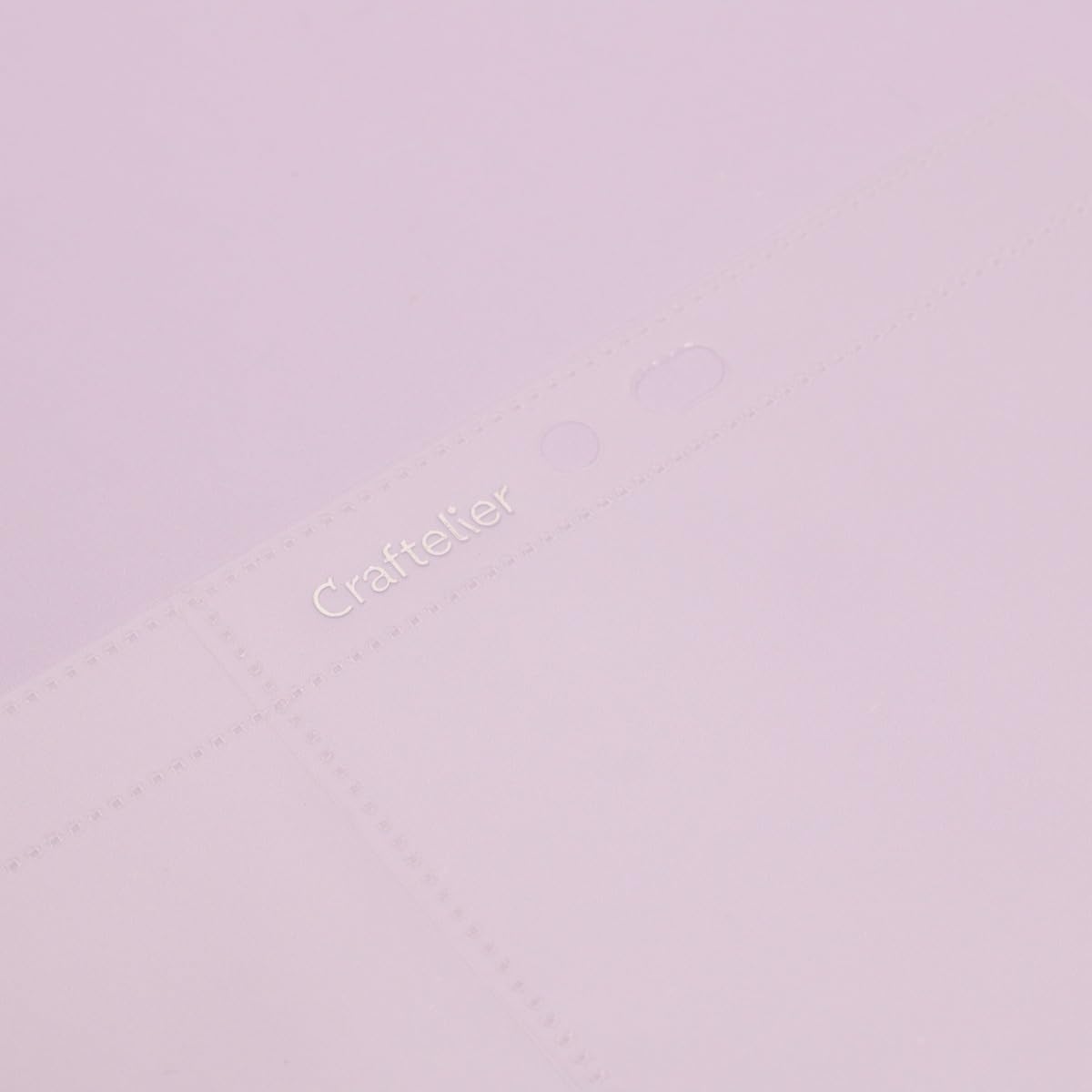 Craftelier - Transparante hoezen met 1 plastic vak voor gepersonaliseerde fotoalbums | Inclusief 10 hoezen van 22,86 x 30,48 cm (9 x 12) | Compatibel met 3- en 4-ringalbums