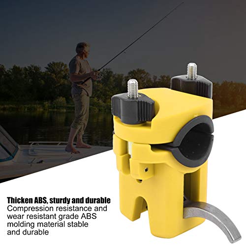 Suporte para vara de pesca em liga de alumínio, suporte para vara de pesca antiderrapante de desmont