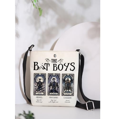 MAOFAED Bat Soldier Tarot Card Crossbody Bag for Fans,Fantasy Reader Gift, Romance Reader Gifts, Bookish Merchandise3