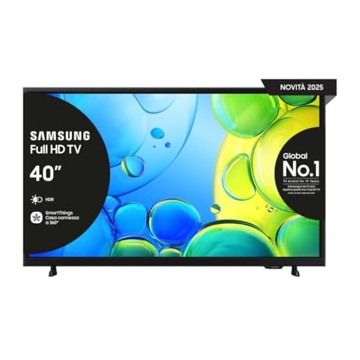 SAMSUNG Smart TV 40'' UE40F6000FUXZT FHD, Hyper Real Processor, HDR & Pur Color, Smart Experience, OTS Lite & Adaptive Sound, SlimLook Design, 2025, 40", 2025 F6000