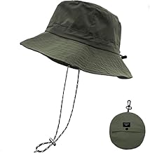 Jessica Exim Unisex Sun Protection Bucket Hat for Men & Women - Foldable, Quick-Dry, Breathable, and Packable Bucket Hat for Outdoor Adventures, Hiking, Fishing & Camping