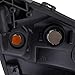 Brock Replacement Driver and Passenger Halogen Headlights Headlamps Compatible with 2006 2007 2008 2009 Prius 81170-47160 81130-47160