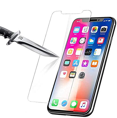 MUNDDY Protector de Pantalla de Cristal Templado para Apple iPhone 0,30 mm, 2.5D Round Edge,[9H Dureza] [Alta Transparencia] [Sin Burbujas] [No Cubre Entera] (2 Protectores, iPhone 11) Cover