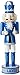 NFL Detroit Lions Holiday Nutcracker, Blue, 14"