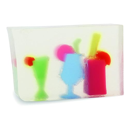 Primal Elements Jabón de jabón, salpicaduras de ron de piña, 5.5 libras