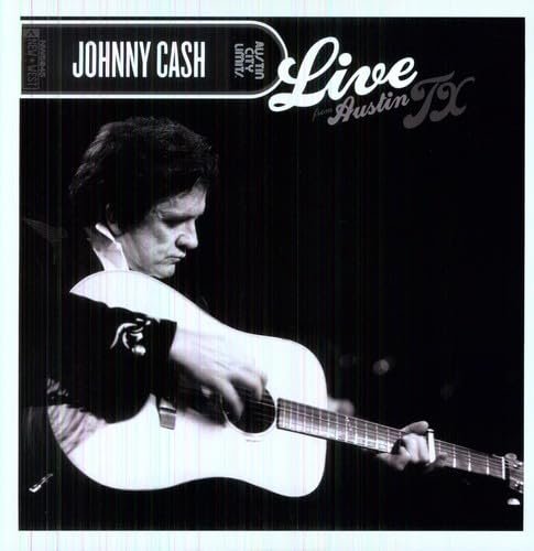 Album Art for Live From Austin, TX (GREEN & BLACK MARBLE VINYL) by Johnny Cash