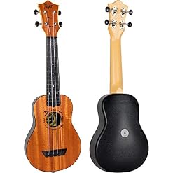 TUS53 ABS Soprano Travel Ukulele – Mahogany - Les Beatles, Paul McCartney, John Lennon, RIngo Starr, George Harrison TUS53 ABS Soprano Travel Ukulele - Mahogany – Image 3