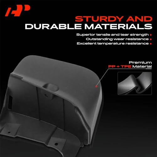 Image of A-Premium Mud Flaps Compatible with Mitsubishi | for Mitsubishi L200 2015-2018, No Drilling Required Mud Guards with Hardware Accessories, Set of 4 Front and Rear