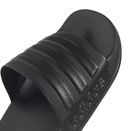 Image of adidas Women ADILETTE SHOWER Synthetic Swim Slide FTWWHT /GOLDMT /BOGOLD | LUT50