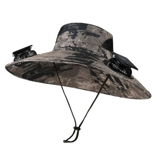 Chapeau de seau solaire homme contre le soleil de plomb en été