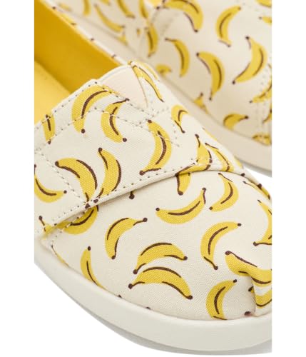 Image of TOMS, Girls, Alpargata (Little Kid /Big Kid), Yellow, 5 Medium, Big Kid