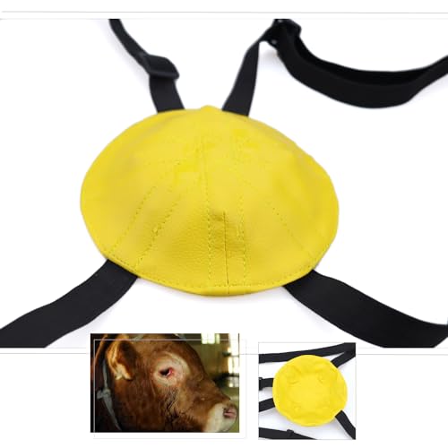 vomvomp Cobertura de olho de gado remendo de lesão ocular boi tratamento pinkeye tapa-olho único par