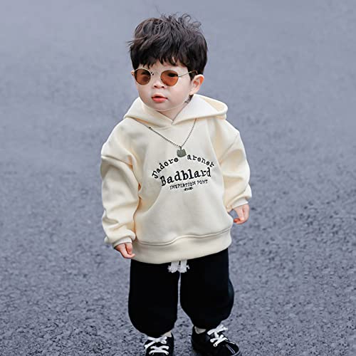Toddler Boys Fleece Sweatpants Straight Elastic Waist Drawstring Jogger Kids Cute Fall Winter Warm Pants with Pockets3