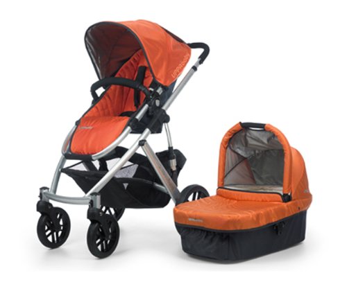 UPPAbaby Vista Stroller, Orange/Alex 
