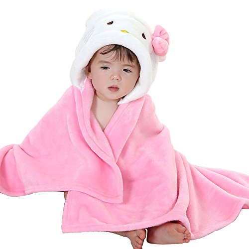Bozevon Enfants Nouveau Nee Poncho A Capuchon Pour Bebe Patron Danimaux De Plage En Coton Pour Garcons Et Filles Serviette Douce Et Confortable Vetements De Nuit Peignoirs Bebe Puericulture Dwteam In
