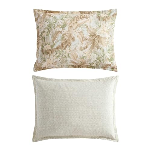 Tommy Bahama - King Comforter Set, Naturally Soft Cotton Weave Bedding w/Matching Pillowcases, Medium Weight, 3 Piece Bed Sets (Palm Paradise Green) by Tommy Bahama - Image 8