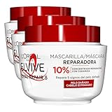 L'Oréal Paris Elvive Mascarilla Total Repair 5, 310ml (Paquete de 3)