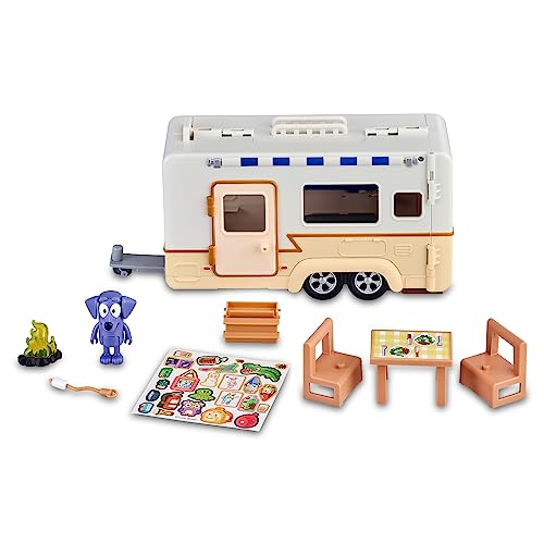 Bluey Campervan Wohnmobil-Spielzeug, 1 bewegliche Figur der Serie, 6...