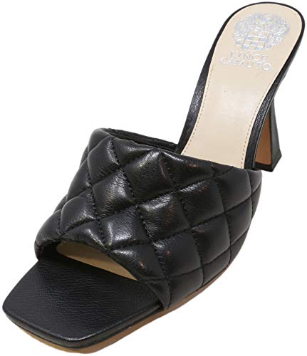 Vince Camuto Women's RESELM Heeled Sandal, Black, 9.5