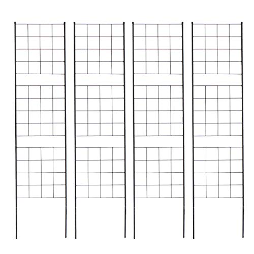 �Z�܂��X�^�C�� �A�C�A���t�F���X ����176�p �X�����u�O���t�v 4���g (��42×���s1.3×����176cm) �u���b�N IF-GR025-4P-BLK(SST) �t�F���X �� �� �ډB��