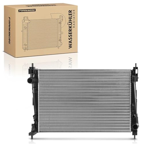 Frankberg Engine Radiator Manual Transmission Compatible with Witho 955 1.2L-1.6L 2008-2018 Bravo II 198 1.4-2.0L 2006-2016 Corsa D S07 1.2L-1.7L 2006-2014 Replace# 51896964