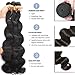 SDDRSRA 12A Human Hair Bundles 18 20 22 24 Inch Body Wave 100% Unprocessed Hair Deals Extensions Quick Weave Human Hair Natural Black Color