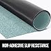 GORILLA GRIP LeakGuard Non-Adhesive Under Sink Mat for Kitchen Cabinet, 24x50, Waterproof Quick Dry Shelf Liner, Durable Absorbent Felt Mats for Bathroom Sinks, Cabinets, Dresser, Easy Trim, Spa Blue