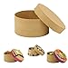 Darice Bulk Buy DIY Paper Mache Box Round 4 x 4 x 2 inch (6-Pack) 2833-33