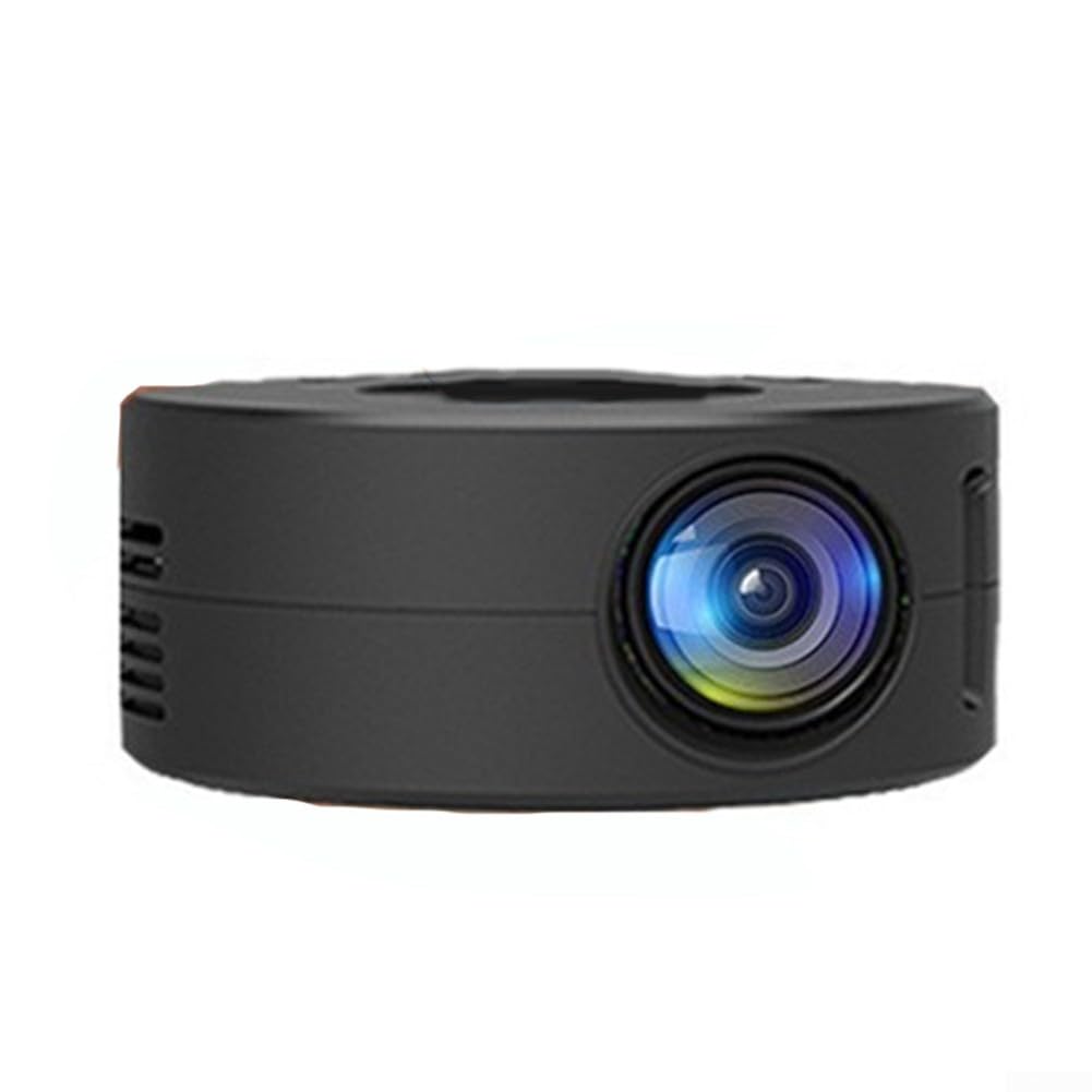 YT200 Projecteur de téléphone portable pour chambre à coucher, peut connecter des écouteurs ou des haut-parleurs, adapté pour la maison et le bureau