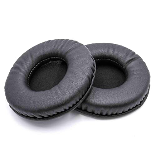 vhbw Ear Pads Ohrpolster-Kissen Ohrmuscheln schwarz 4.9cm 10.2cm kompatibel mit Kopfhörer Headset Silvercrest SFR-2-4 B1