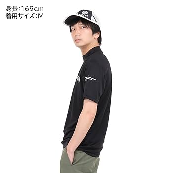 【新品・未使用】デサントdescente ブラック モックネックシャツ Lサイズ Amazon.co.jp: デサント（DESCENTE） 鹿の子モックネック 半袖T
