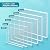 Acrylic Sheet 48" x 96" Clear Plexiglass Sheet 1/4 Inch Thick (6mm) with Clear Protective Film - Large Acrylic Panel for DIY, Aquarium Glass Sheet, Tabletops by Fab Glass and Mirror