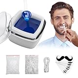 ZOBMIO Unisex Nasenhaar Wachs, 4-In-1-Wachserwärmer-Set, Mini-Wachserwärmer...