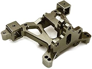 Integy RC Model C28981GREY Billet Machined Rear Body Mount Support for Traxxas 1/10 E-Revo 2.0