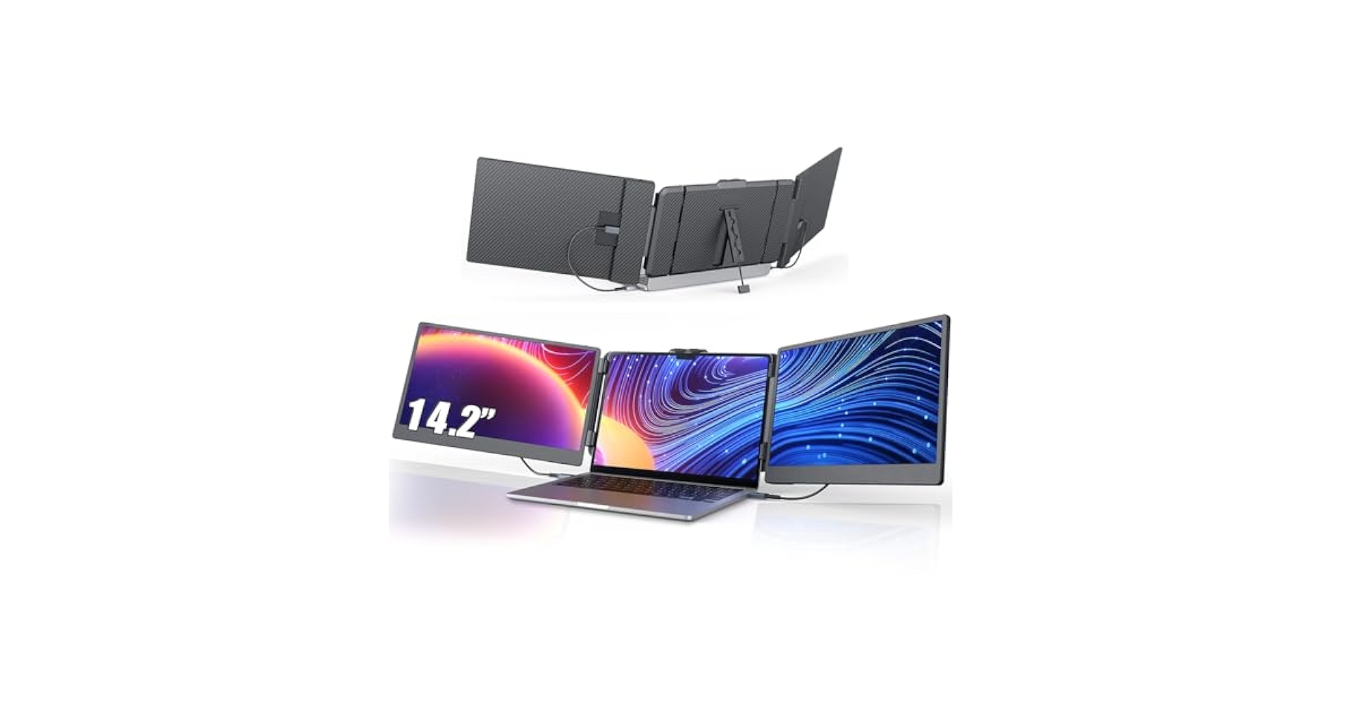 Amazon.com: 14'' Screen Extender Portable Laptop Plug-play