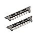 Vinkor Stainless Steel Adapter for Apple Watch 38mm Band Connector, Apple Watch Clasp, No Screws or Screwdriver Needed and Super Easy to Install and Remove-Fit for any 20mm straps - 38mm Grey