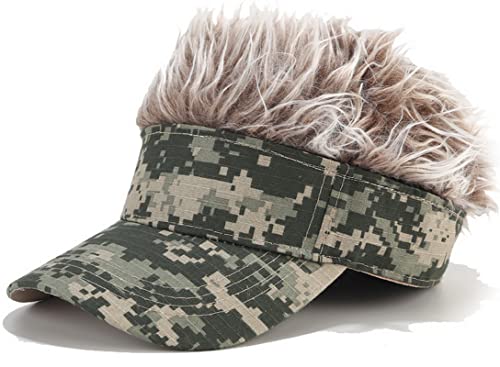 Casquette perruque homme style hip-hop camouflage Faringoto chapeau ajustable